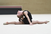 A young gymnast during Academy selection