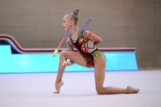 Elizaveta Geraskina during her performance at the final concert