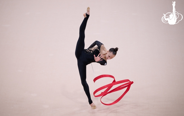 Mariia Borisova and Arina Kovshova's control training took place at the Academy