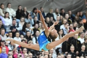 Sofia Smirniova during an exercise without an object