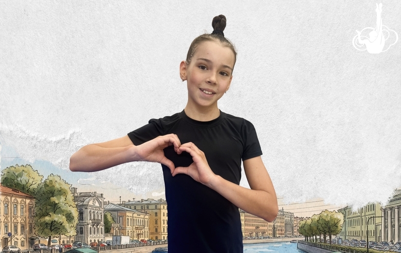 Маруся Норина из Москвы рассказала, что художественная гимнастика для нее — это рискованность и элегантность