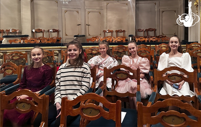 Participants of the Christmas training camp watched the The Nutcracker at the Mariinsky Theater