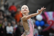 Gymnast  during the performance