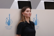 24 мая 2026 года. Олимпийская чемпионка Алина Кабаева во время контрольной тренировки в Академии