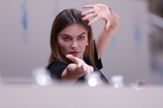 24 мая 2026 года. Олимпийская чемпионка Алина Кабаева во время контрольной тренировки в Академии