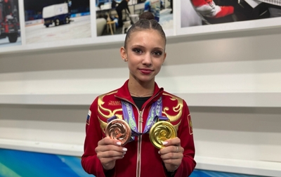 Арина Ковшова завоевала золотую и бронзовую медали на Rhythmic World Challenge Cup в Пекине