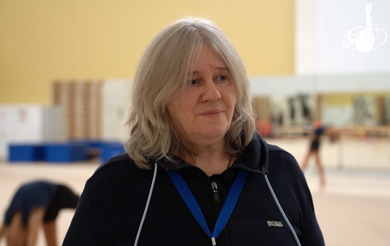 "The training was very beneficial." Elena Karpushenko about the Academy training camp before the Young Gymnasts tournament