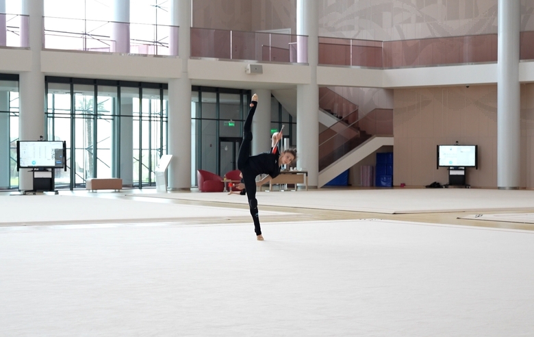Preparing for the European Cup was a serious test for Russian champion Arina Kovshova
