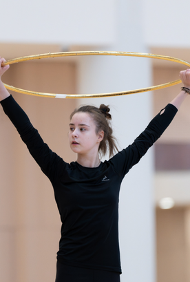 Дарья Мельник и Арина Лысенко рассказали о просмотре в команду групповых упражнений Академии по программе сениорок