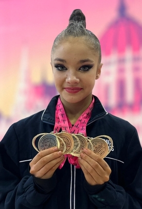 Ксения Савинова завершила турнир Gracia Fair Cup четырьмя золотыми медалями в финалах отдельных видов