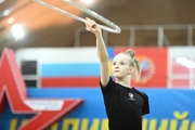 Lada Yakovleva at floor testing