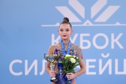 София Ильтерякова во время церемонии награждения