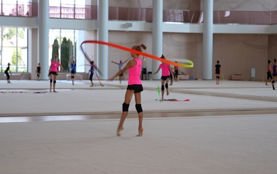 How did the final training ahead of the international Gracia Kupa tournament go for Elizaveta Geraskina, Ksenia Savinova and Karolina Tarasova?