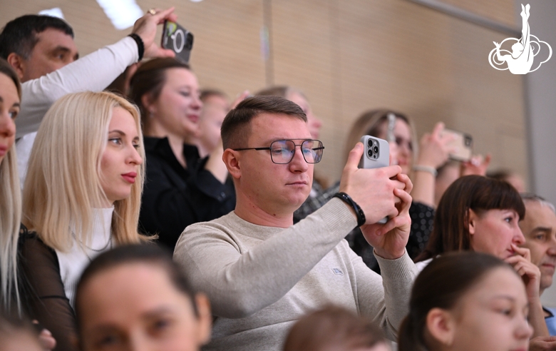 Зрители во время новогодней елки