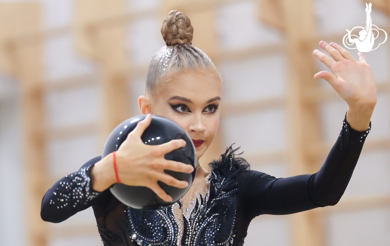 Алина Прощалыкина перед выступлением