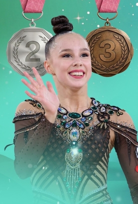 Мария Борисова завоевала две медали в финалах отдельных видов на чемпионате Европы
