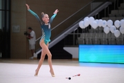 A training camp participant during the performance at the final concert