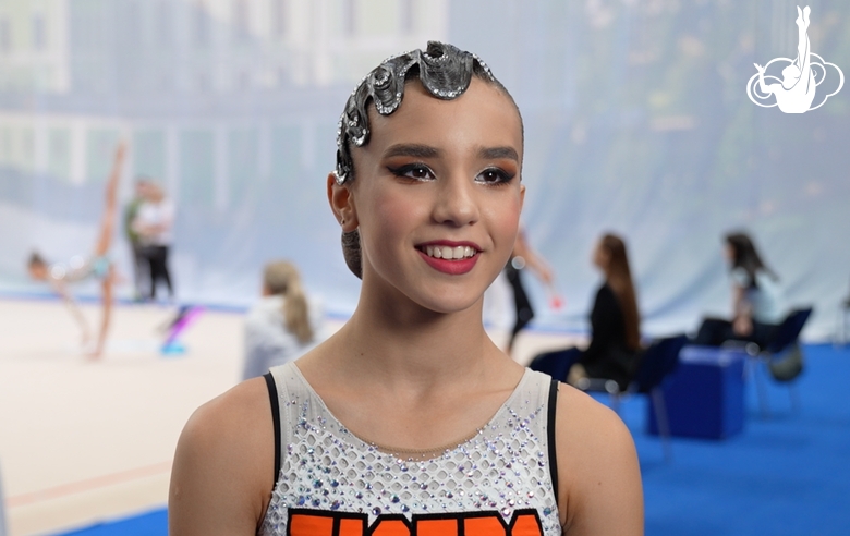 "It is very interesting to participate in such tournaments". Sofia Laura Sanguinetti from Argentina talks about the Cup of the Strongest