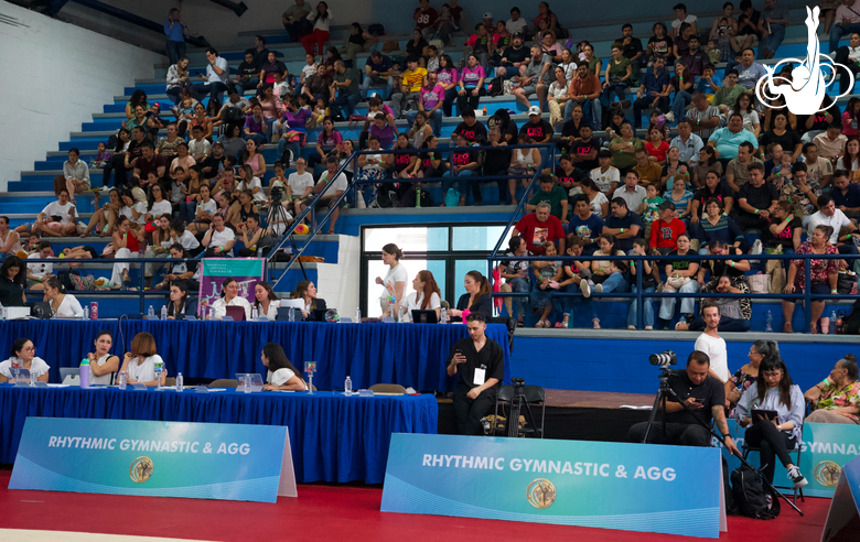 Благодарность организаторам и зрителям соревнований International Rhythmic Interclub в Мексике