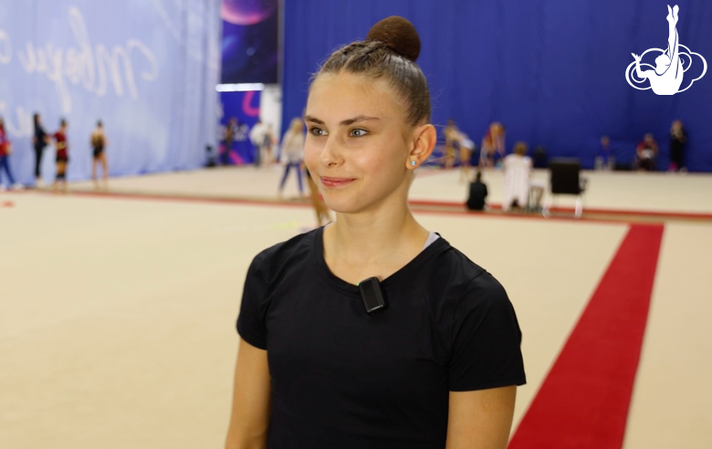Екатерина Сазонова рассказала об образах в своих упражнениях на летней Спартакиаде молодежи России