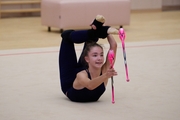 Ksenia Savinova during a training session at the Academy