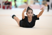 Gymnast Aryaa Nitesh Kadam during training at the Academy
