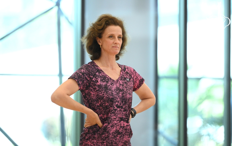 Senior coach of the Russian national team Marina Govorova during the recovery camp at the Academy