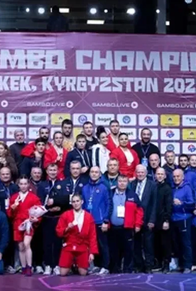 Наши самбисты завоевали 21 золотую медаль на чемпионате мира в Бишкеке