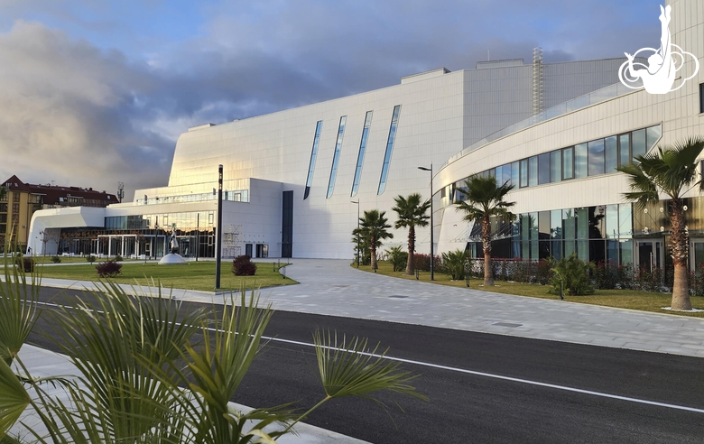 Front of the Sky Grace Academy athletic facility