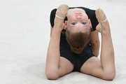 Young gymnast during the Academy selection process