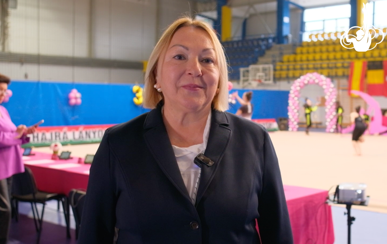 "They show elements that almost no one does anymore." Head Judge of the Gracia Fair Cup Irina Berek on the Sky Grace gymnasts