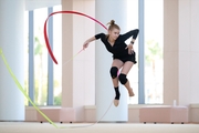 Alexandra Borisova during a training session at the Academy