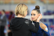 Yana Sakovich and coach Irina Gusarova