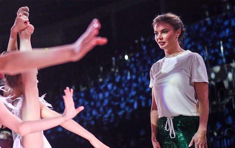 May 21, 2018. Moscow. VTB Ice Palace Stadium. Alina-2018 Festival. Alina Kabaeva