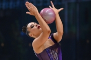 Lala Kramarenko during the ball exercise