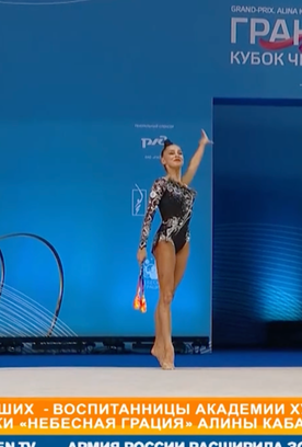 Итоги международного турнира «ГРАН-ПРИ. Кубок чемпионок имени Алины Кабаевой». Сюжет «РЕН ТВ»