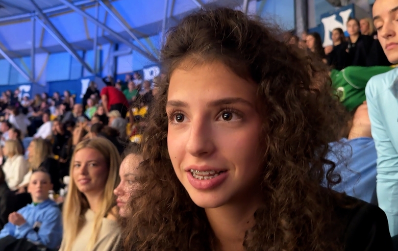 A fan from Croatia shared her impressions of the gymnasts' performances at the Aura Cup