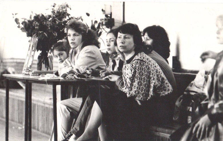 Rhythmic Gymnastics Veterans. Soviet and Russian coach Galina Kuvykina
