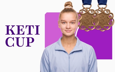 Александра Борисова выиграла две бронзовые медали на турнире KETI CUP