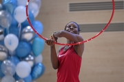 Malanda Mainga Messi Celeste during her performance at the final concert