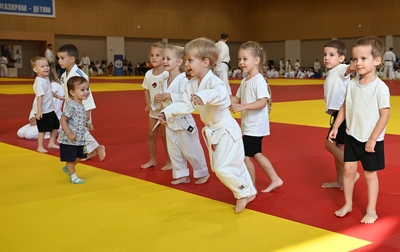 Martial Arts Academy preschoolers together with their parents took part in the Judo Family festival