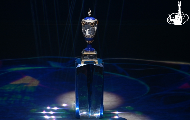 Main trophy of the Sky Grace Cup International Tournament