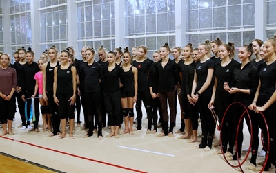 "The whole world looks up to Russian rhythmic gymnastics"