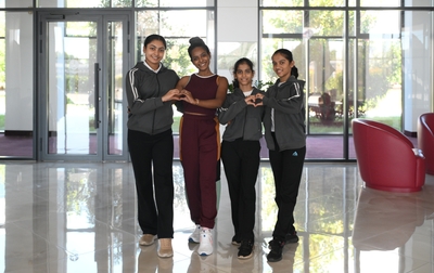 Athletes from India came to the Academy