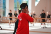 Alla Dukhova's TODES Theatre soloist Ekaterina Kurochenko during the master class