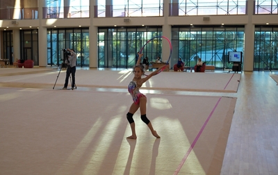 Вероника Малинина переживала во время занятия в Академии, но олимпийская чемпионка поддержала ее