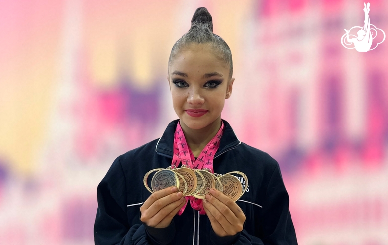 Ксения Савинова завершила турнир Gracia Fair Cup четырьмя золотыми медалями в финалах отдельных видов