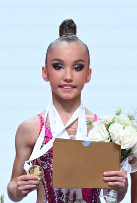 Вероника Малинина стала чемпионкой многоборья международного турнира «Кубок "Небесная грация"» и Beijing Top Open — 2025 по программе преюниорок