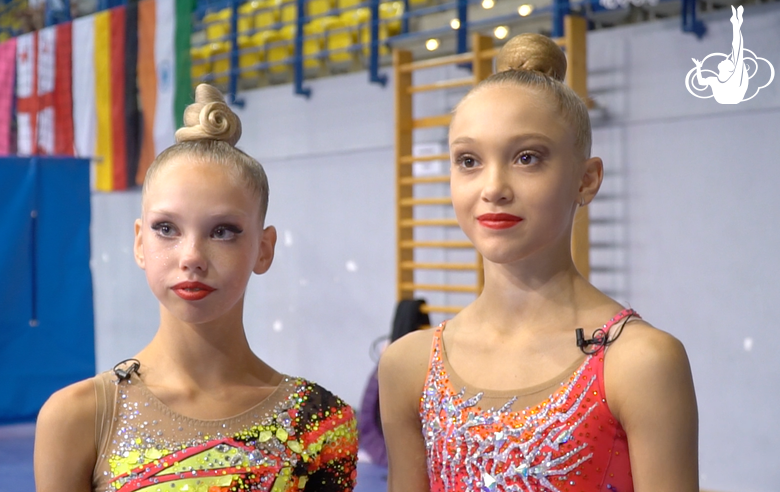 Elizaveta Geraskina and Eva Kononova assesed their performances at the Gracia Kupa tournament in Budapest