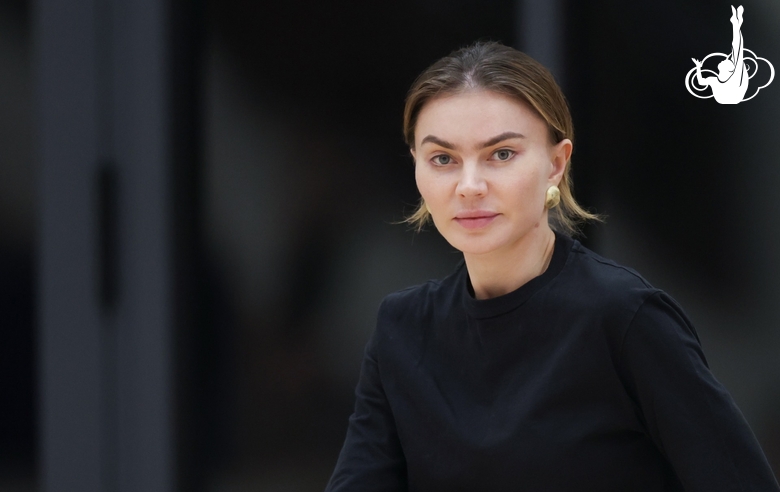 22 мая 2026 года. Олимпийская чемпионка Алина Кабаева во время тренировки в Академии